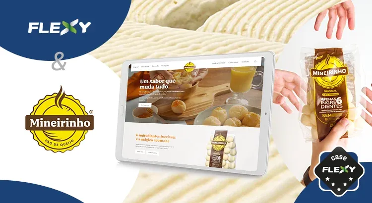 Projeto da Mineirinho Pão de Queijo com a Flexy
