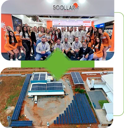 Tela do projeto da Soollar